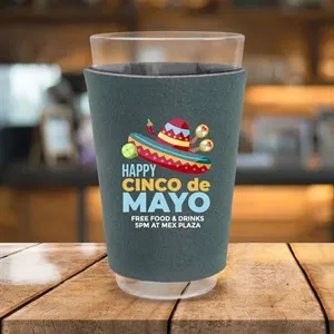 Full Color Foam Pint Glass Sleeves