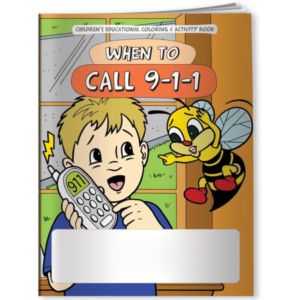 Coloring Book - When to Call 9-1-1