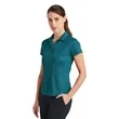 Nike Ladies Dri-FIT Crosshatch Polo. | https://www.bestnamebadges.com