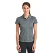 Nike Ladies Dri-FIT Crosshatch Polo. | https://www.bestnamebadges.com