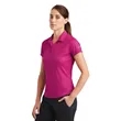 Nike Ladies Dri-FIT Crosshatch Polo. | https://www.bestnamebadges.com