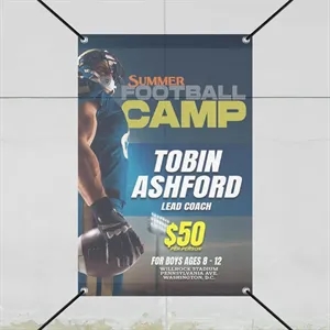 Custom 3' X 2' Mesh Banners