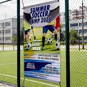 Custom 5' X 3' Mesh Banners