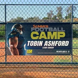 Custom 2' X 4' Mesh Banners