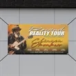 Custom 2' X 4' Mesh Banners | https://www.bestnamebadges.com