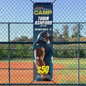 Custom 8' X 2' Mesh Banners