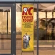 Custom 8' X 2' Mesh Banners | https://www.bestnamebadges.com