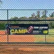 Custom 2' X 8' Mesh Banners | https://www.bestnamebadges.com