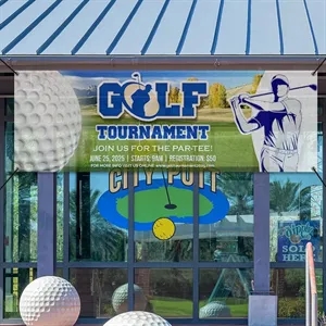 Custom 2' X 6' Mesh Banners