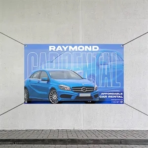 Custom 3' X 5' Mesh Banners