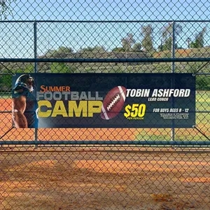 Custom 3' X 10' Mesh Banners