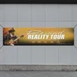 Custom 3' X 12' Mesh Banners | https://www.bestnamebadges.com