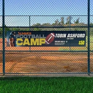 Custom 3' X 15' Mesh Banner