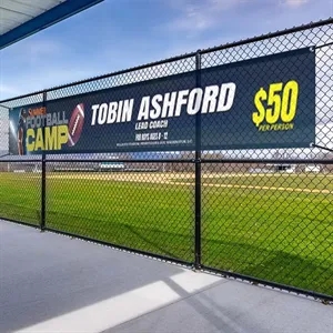 Custom 3' X 25' Mesh Banners