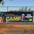 Custom 4' X 12' Mesh Banners | https://www.bestnamebadges.com