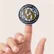 Metallic Silver Stickers | https://www.bestnamebadges.com