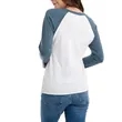 Next Level Unisex Triblend 3/4-Sleeve Raglan | https://www.bestnamebadges.com