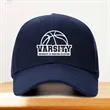 Custom 6-Panel Baseball Hats | https://www.bestnamebadges.com