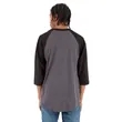 Shaka Wear Adult Three-Quarter Sleeve Raglan T-Shirt | https://www.bestnamebadges.com