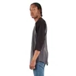 Shaka Wear Adult Three-Quarter Sleeve Raglan T-Shirt | https://www.bestnamebadges.com