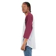 Shaka Wear Adult Three-Quarter Sleeve Raglan T-Shirt | https://www.bestnamebadges.com