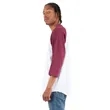 Shaka Wear Adult Three-Quarter Sleeve Raglan T-Shirt | https://www.bestnamebadges.com
