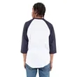 Shaka Wear Adult Three-Quarter Sleeve Raglan T-Shirt | https://www.bestnamebadges.com