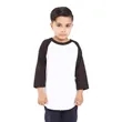 Shaka Wear Youth Three-Quarter Sleeve Raglan | https://www.bestnamebadges.com