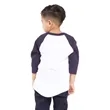 Shaka Wear Youth Three-Quarter Sleeve Raglan | https://www.bestnamebadges.com