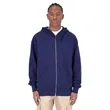 Shaka Wear Men's Garment Dye Double-Zip Hooded Sweatshirt | https://www.bestnamebadges.com