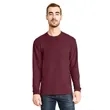 Next Level Unisex Sueded Long-Sleeve Crew | https://www.bestnamebadges.com