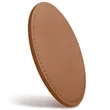 Custom Leather Coasters | https://www.bestnamebadges.com