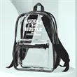 Pocket Clear Plastic Backpacks | https://www.bestnamebadges.com
