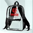 Pocket Clear Plastic Backpacks | https://www.bestnamebadges.com