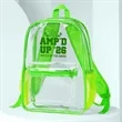 Pocket Clear Plastic Backpacks | https://www.bestnamebadges.com