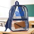 Pocket Clear Plastic Backpacks | https://www.bestnamebadges.com