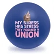 Custom 2.75" Round Stress Ball | https://www.bestnamebadges.com