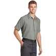 Red Kap Short Sleeve Industrial Work Shirt. | https://www.bestnamebadges.com