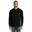 CornerStone Workwear Pro Long Sleeve Hooded Tee | https://www.bestnamebadges.com