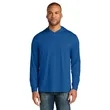 CornerStone Workwear Pro Long Sleeve Hooded Tee | https://www.bestnamebadges.com