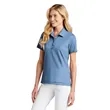 TravisMathew Women's Oceanside Heather Polo | https://www.bestnamebadges.com