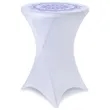 3FT Stretch Spandex Round Cocktail Table Cover | https://www.bestnamebadges.com