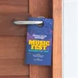 4.25 X 8 Inch Full Color Door Hanger | https://www.bestnamebadges.com