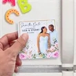 Custom Save The Date Magnets | https://www.bestnamebadges.com