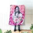 Custom Plush Fleece Photo Blanket | https://www.bestnamebadges.com