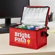 Custom Six Pack Lunch Cooler Bags | https://www.bestnamebadges.com