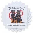 Large Print Full Color Linen-Like Beverage Napkins | https://www.bestnamebadges.com