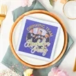 Large Print Full Color Linen-Like Beverage Napkins | https://www.bestnamebadges.com