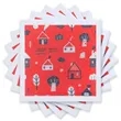 Large Print Full Color Linen-Like Beverage Napkins | https://www.bestnamebadges.com