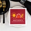 Large Print Full Color Linen-Like Beverage Napkins | https://www.bestnamebadges.com
